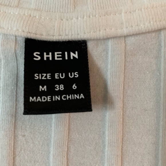 Red and white ribbed bodysuits - Picture 2 of 7